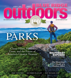 Blue Ridge Outdoors, April 2016