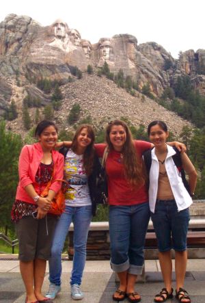 I visited Mount Rushmore National Monument on a 2009 road trip across the country, where I met up with two friends from Vietnam and one from Lithuania who had come to the U.S. for the summer. Our decisions as American voters have impacts on the rest of the world, and I hope we make choices that benefit those within our borders as well as on foreign shores.